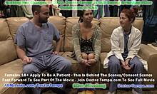 Doctorul Tampas filmează primul său examen ginecologic cu Angel Santana