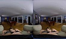 Dziewczyna ssie twardy kutas w filmie porno POV HD