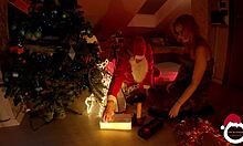 Ev yapımı Noel videosunda sakso ve anal eylem