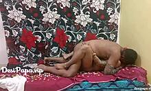 Indiai háziasszony szexel az unokaöccsével