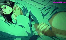 Μια σαγηνευτική μελαχρινή γυναίκα ξυπνά και συμμετέχει σε σεξουαλική δραστηριότητα - Hentai