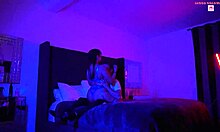 Daisy Foxxxs gepassioneerde zelfgemaakte seksvideo met haar amateur minnaar