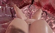 Teen Tifan märkä pillua venytetään tentakelin hirviö täydessä videossa 8m