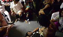 Czarny kutas zostaje zerżnięty na gejowskiej imprezie w Nowym Orleanie